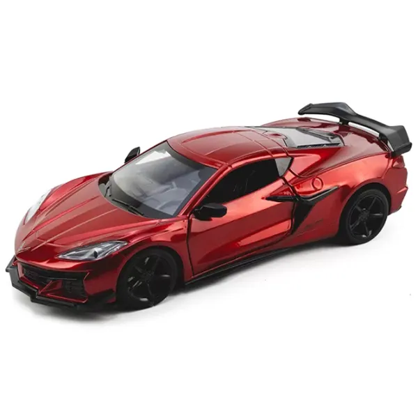 Mașină MSZ Chevrolet Corvette C8 Z06 2024 661289M  / / Black Bordo photo 2