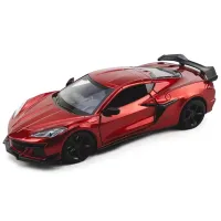 Mașină MSZ Chevrolet Corvette C8 Z06 2024 661289M / / Black Bordo photo 2