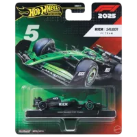 Машинка Mattel Premium Kick Sauber 2025 Formula 1® JKD89  / / Черный Зеленый