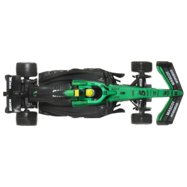 Машинка Mattel Premium Kick Sauber 2025 Formula 1® JKD89  / / Черный Зеленый photo 3