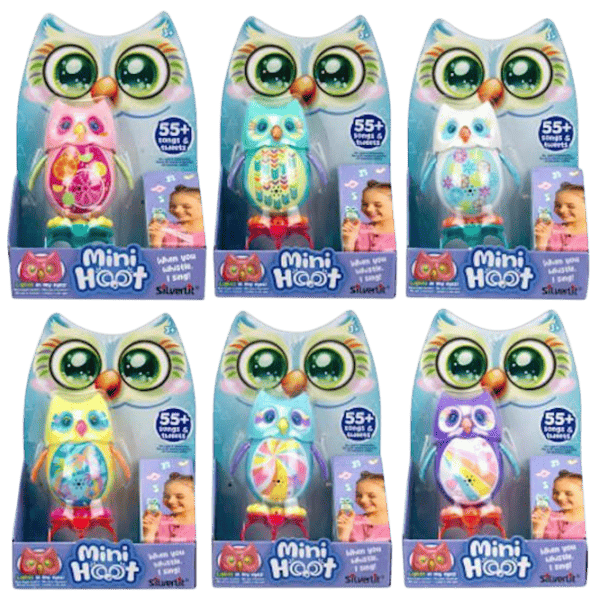 Jucărie interactivă Silverlit Mini Hoot Birds 88285 3+ / Multicolor Multicolor photo 1