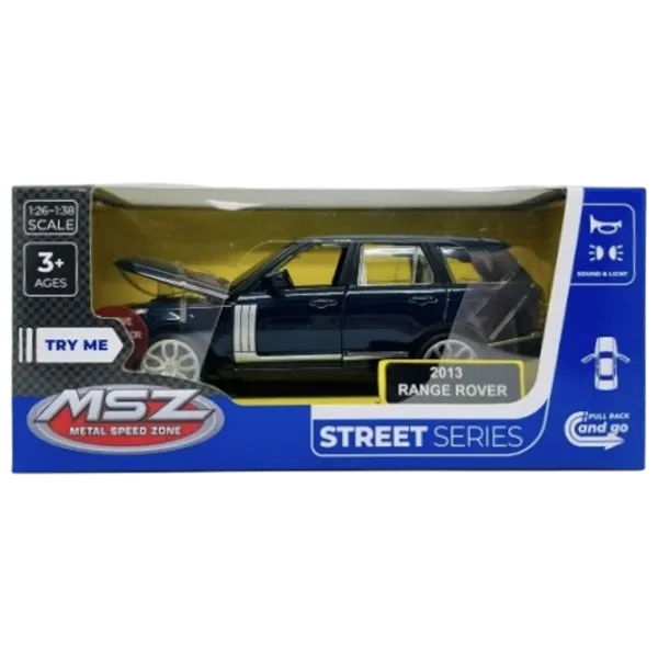 Машинка MSZ Range Rover 2013 68357  / / Серый Черный photo 1