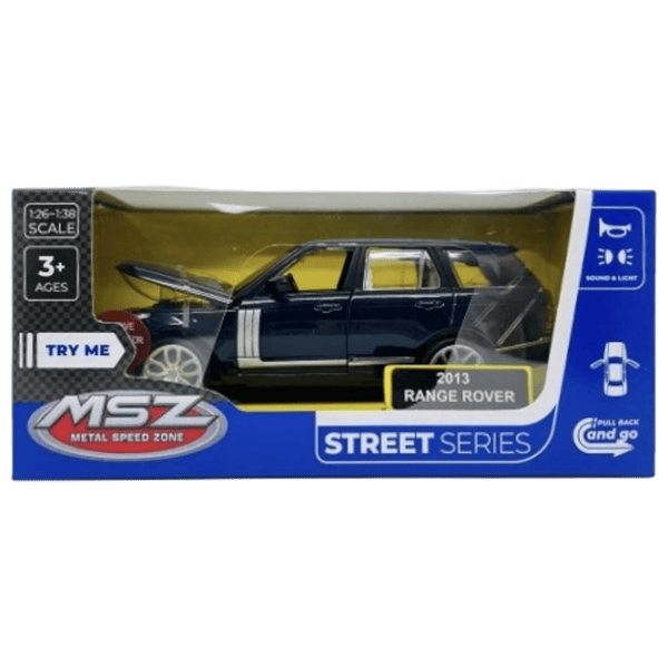 Машинка MSZ Range Rover 2013 68357  / / Серый Черный photo 1