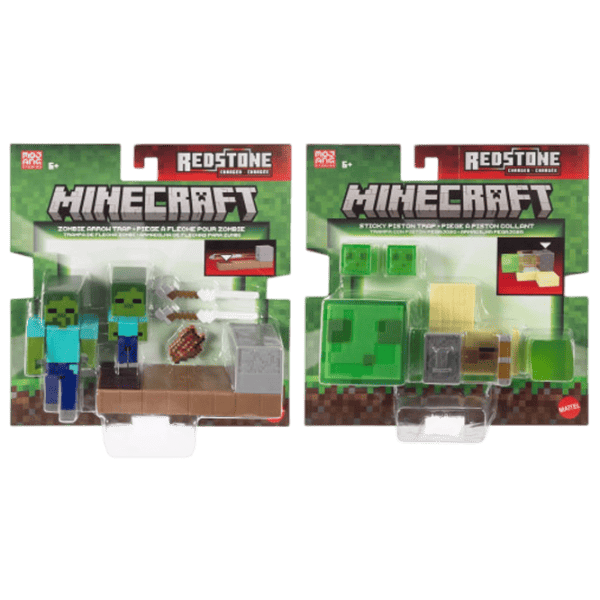 Set figurine Mattel Minecraft Zombie Arrow Trap 6+ / Multicolor photo 1