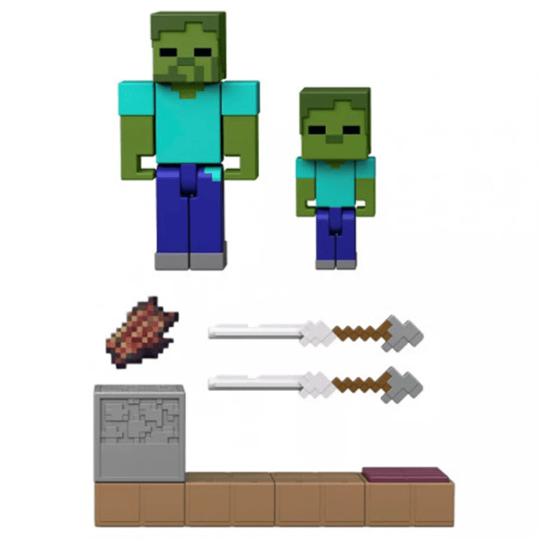 Set figurine Mattel Minecraft Zombie Arrow Trap 6+ / Multicolor photo 9