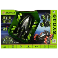 Машинка Icom Poland Stunt Car 7152943  / 2.4 ГГц / Зелёный Черный