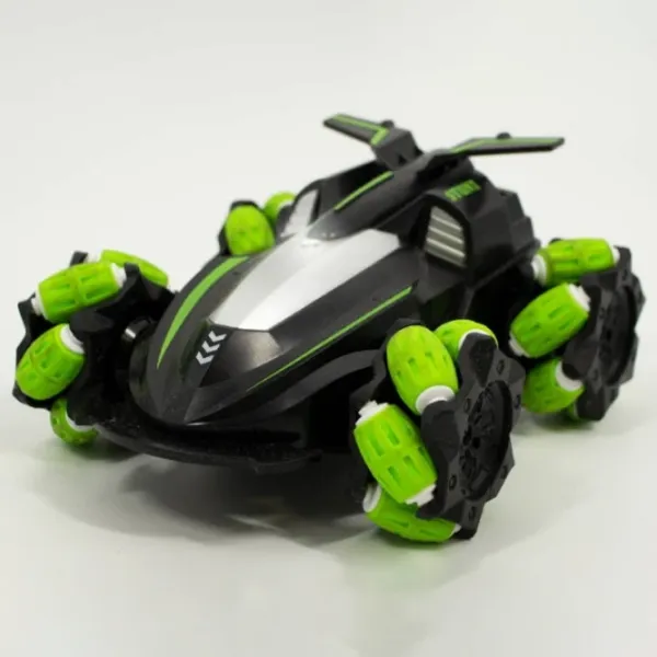 Машинка Icom Poland Stunt Car 7152943  / 2.4 ГГц / Зелёный Черный photo 5