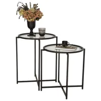 Set măsuțe de cafea Trendy S412 GTR000851 Black