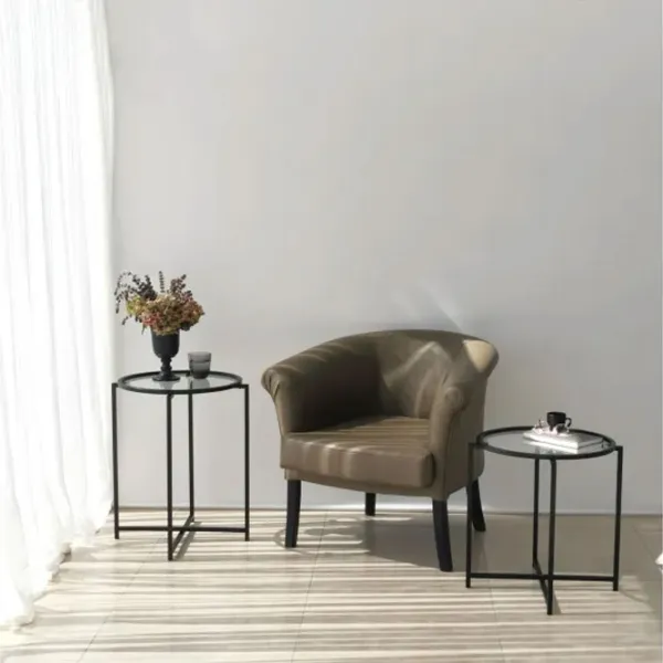 Set măsuțe de cafea Trendy S412 GTR000851 Black photo 6