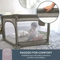 Țarc pentru copii DreamBaby EXPLORE (9312742494964) 6 luni - 2 ani / Gray photo 2