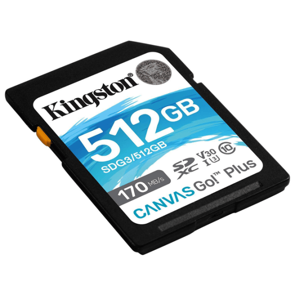 Card memorie Kingston Canvas Go! Plus 512 GB SD / UHS-I (U3) photo 2