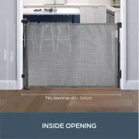 Barieră de protecție DreamBaby Glide N Hide Pentru uși photo 3