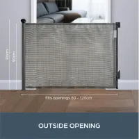 Barieră de protecție DreamBaby Glide N Hide Pentru uși photo 4