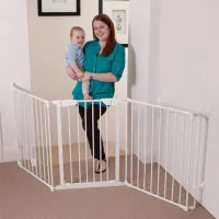 Barieră de protecție DreamBaby Discovery 3 Adapta Pentru uși photo 2