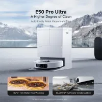 Робот пылесос Mova E50 Pro Ultra 5200 мАч / Белый photo 2