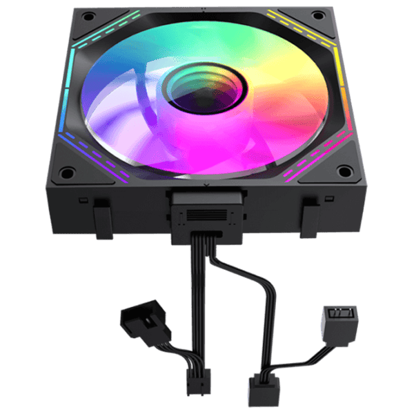 Ventilator de carcasă Gamemax FN12A-S3I-R Hidrodinamic / 1600 rot/min photo 7