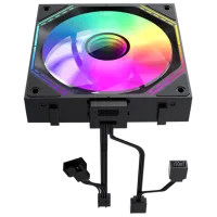 Ventilator de carcasă Gamemax FN12A-S3I-R Hidrodinamic / 1600 rot/min photo 7
