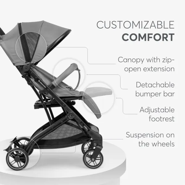 Детская коляска Kikka Boo Miley KB.223086/ Light Grey photo 8