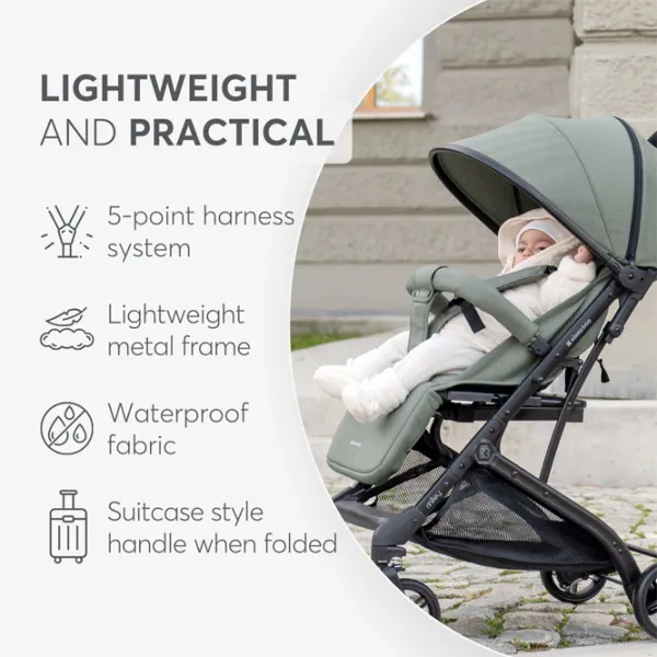 Детская коляска Kikka Boo Miley KB.223086/ Light Grey photo 10