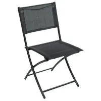 Set mobilă grădină Jumi OM-710313 Metal / Sticlă / Metal / Black photo 2