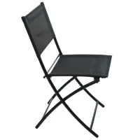 Set mobilă grădină Jumi OM-710313 Metal / Sticlă / Metal / Black photo 3