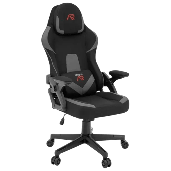 Scaun Gaming Aragon CM-370890 Gray Black photo 1