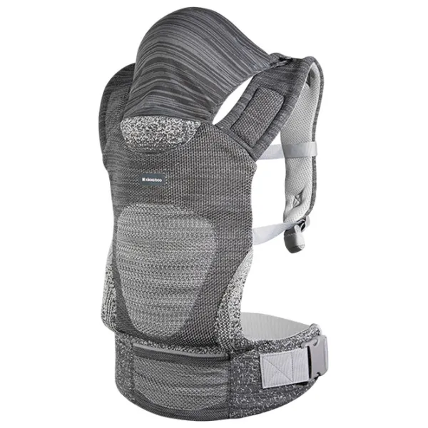 Marsupiu pentru copii Kikka Boo Hoody Knit (KB.124576) 15 kg / Gray photo 1