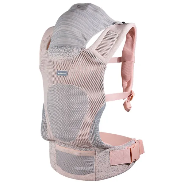 Marsupiu pentru copii Kikka Boo Hoody Knit (KB.124577) 15 kg / Pink photo 1