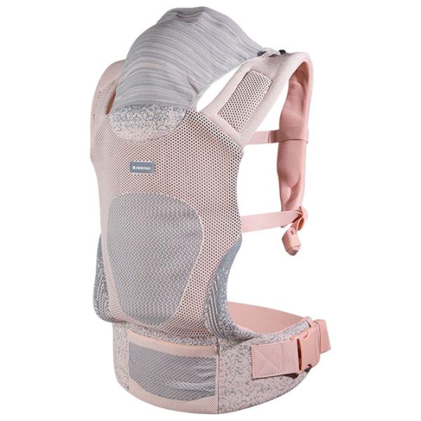 Marsupiu pentru copii Kikka Boo Hoody Knit (KB.124577) 15 kg / Pink photo 1