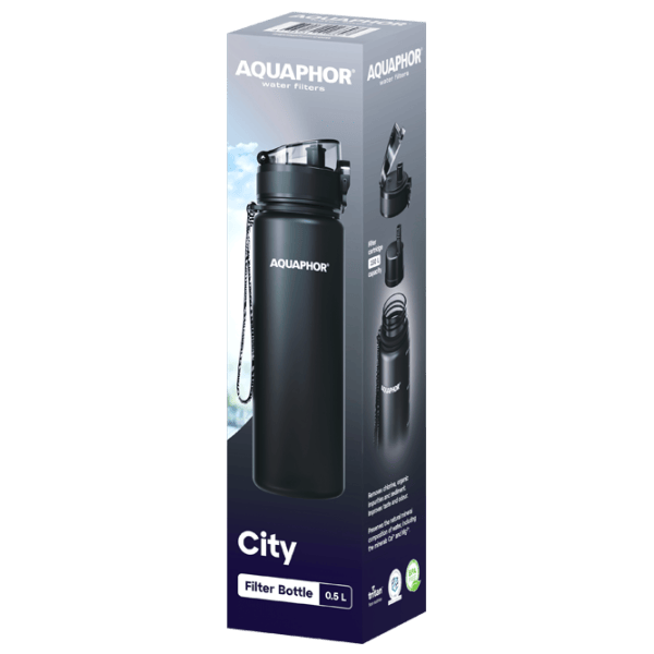 Бутылка для воды Aquaphor City Черный photo 3