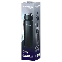 Sticlă pentru apă Aquaphor City Black photo 3