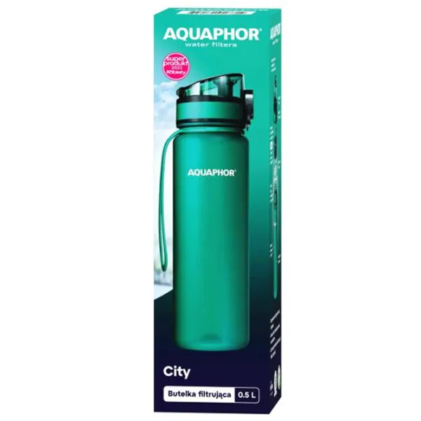 Бутылка для воды Aquaphor City Зеленый photo 2