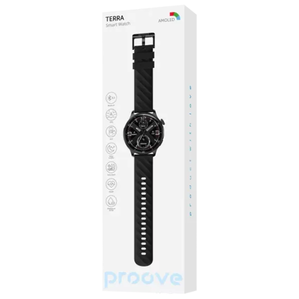 Ceas inteligent Proove Terra  1.43" / / Black - Black / SWTR00006401 photo 10