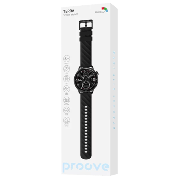 Ceas inteligent Proove Terra  1.43" / / Black - Black / SWTR00006401 photo 10