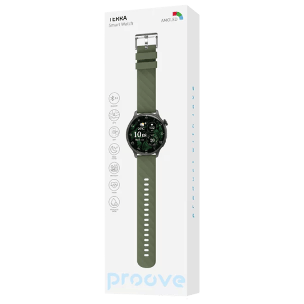 Ceas inteligent Proove Terra  1.43" / / Graphite - Khaki / SWTR00006414 photo 10
