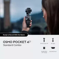 Экшн-камера DJI Osmo Pocket 4P Standard Combo 37 МП / 1545 мАч / Черный photo 12