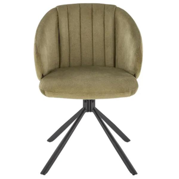Scaun de bucătărie AG K533 Stofă/ Olive Black photo 3