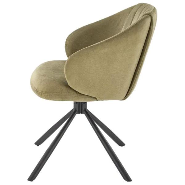 Scaun de bucătărie AG K533 Stofă/ Olive Black photo 4