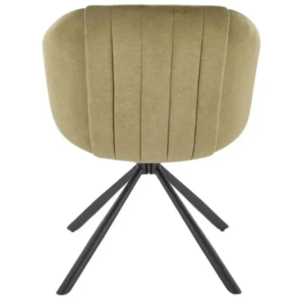 Scaun de bucătărie AG K533 Stofă/ Olive Black photo 6