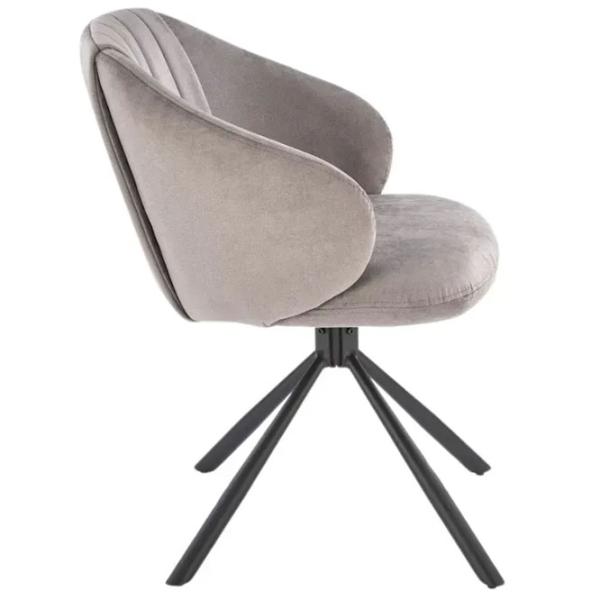 Scaun de bucătărie AG K533 Stofă/ Gray Black photo 2