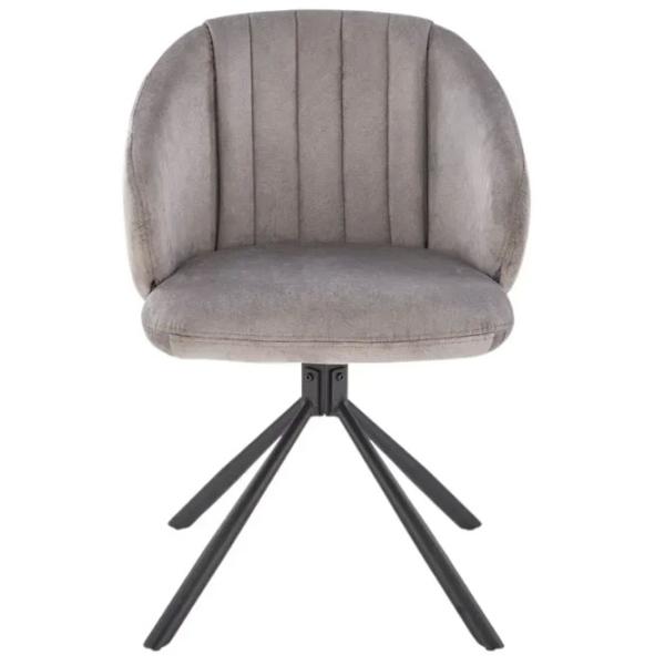 Scaun de bucătărie AG K533 Stofă/ Gray Black photo 3
