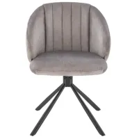 Scaun de bucătărie AG K533 Stofă/ Gray Black photo 3