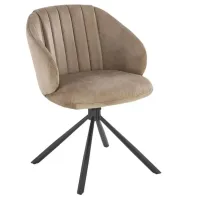 Scaun de bucătărie AG K533 Stofă/ Beige Black