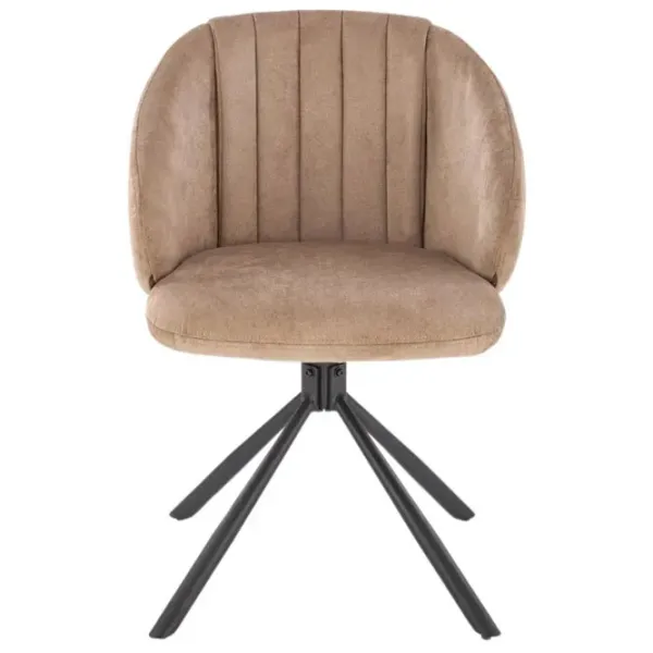 Scaun de bucătărie AG K533 Stofă/ Beige Black photo 3