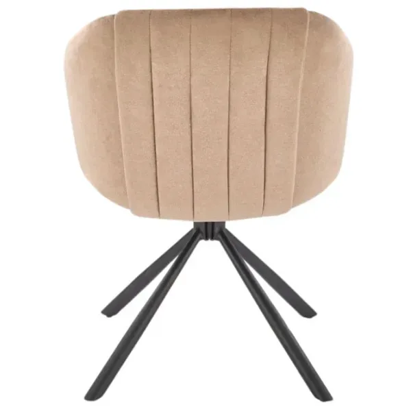 Scaun de bucătărie AG K533 Stofă/ Beige Black photo 5