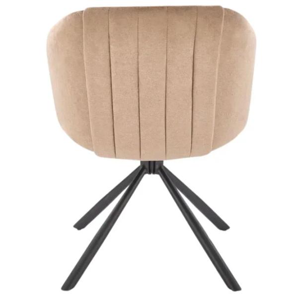 Scaun de bucătărie AG K533 Stofă/ Beige Black photo 5