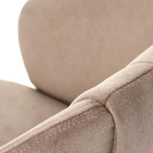 Scaun de bucătărie AG K533 Stofă/ Beige Black photo 6