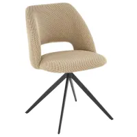Scaun de bucătărie AG K546 Stofă/ Beige Black