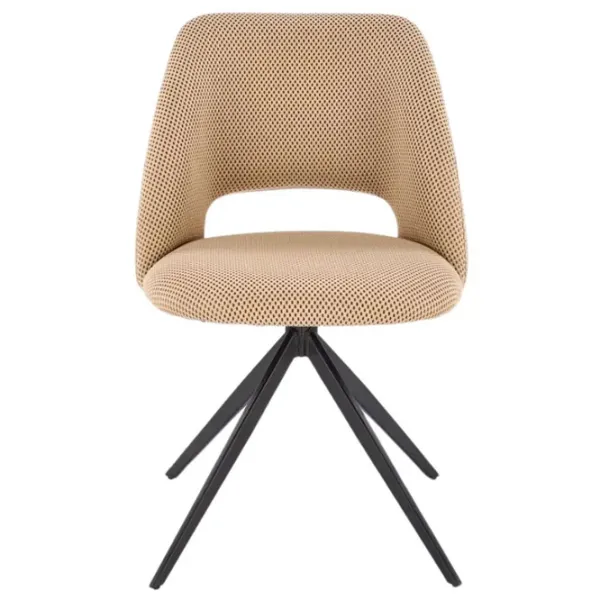 Scaun de bucătărie AG K546 Stofă/ Beige Black photo 2