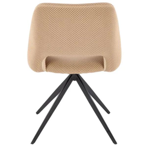 Scaun de bucătărie AG K546 Stofă/ Beige Black photo 4